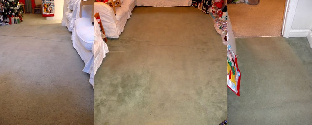 Christmas Carpet Cleaning Job in Shirley, Southampton before Photos