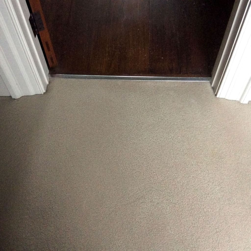Carpet rust stain removal after