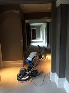 Corridor carpet cleaning in Winchester